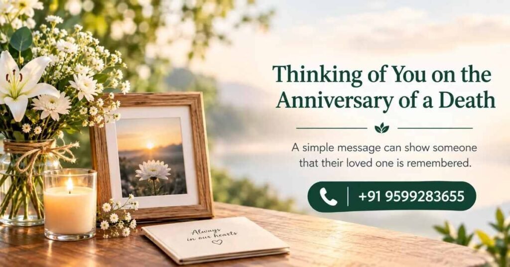 Thinking of You on the Anniversary of a Death